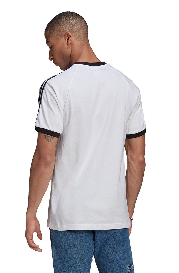 Camiseta Adidas Adicolor Classics 3 Stripes Branca - NewSkull