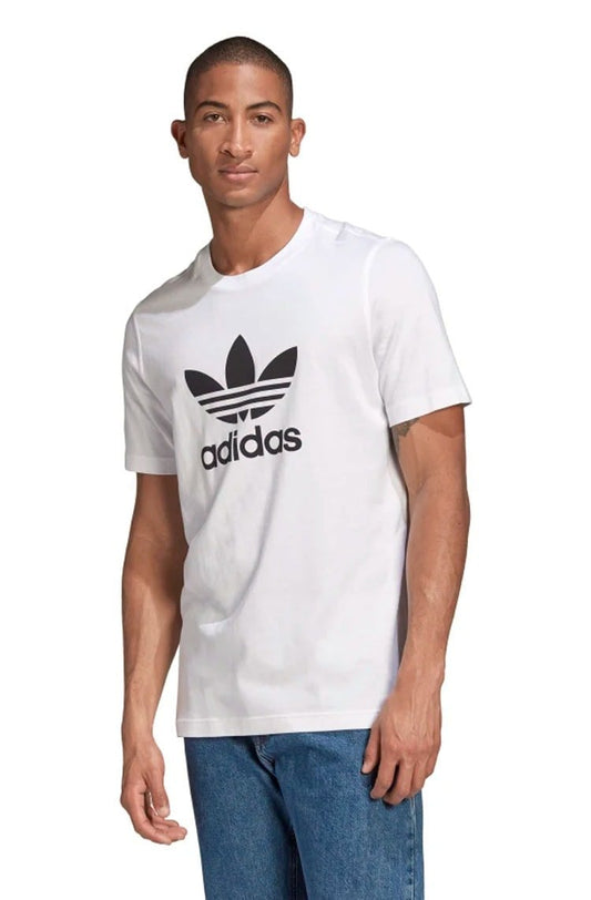Camiseta Adidas Adicolor Classics Trefoil Branca - NewSkull