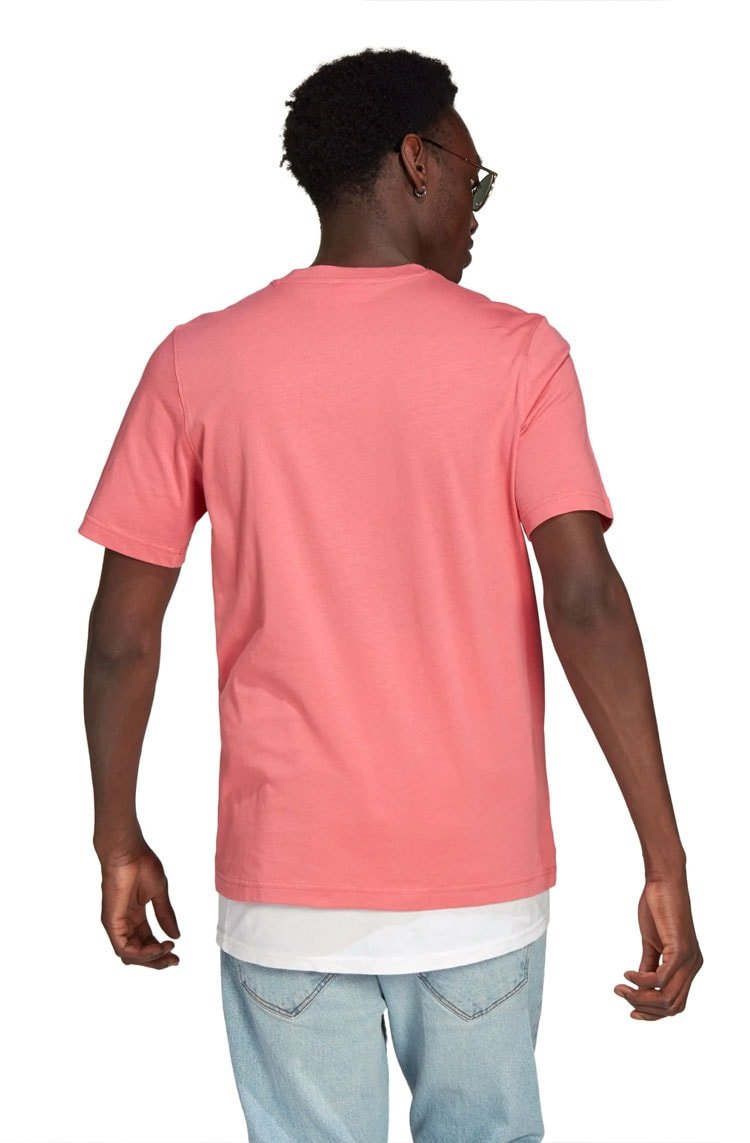 Camiseta Adidas Adicolor Classics Trefoil Rosa - NewSkull