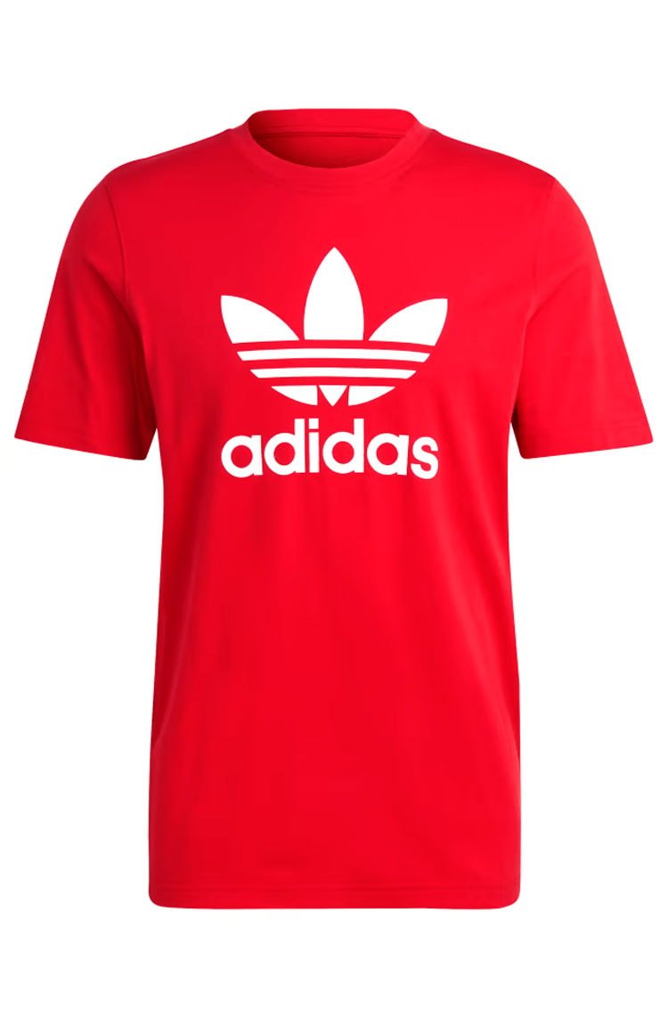 Camiseta Adidas Adicolor Classics Trefoil Vermelho - NewSkull