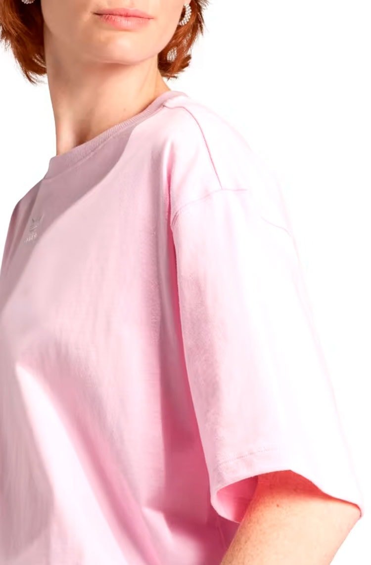 Camiseta Adidas Adicolor Essentials Rosa - NewSkull