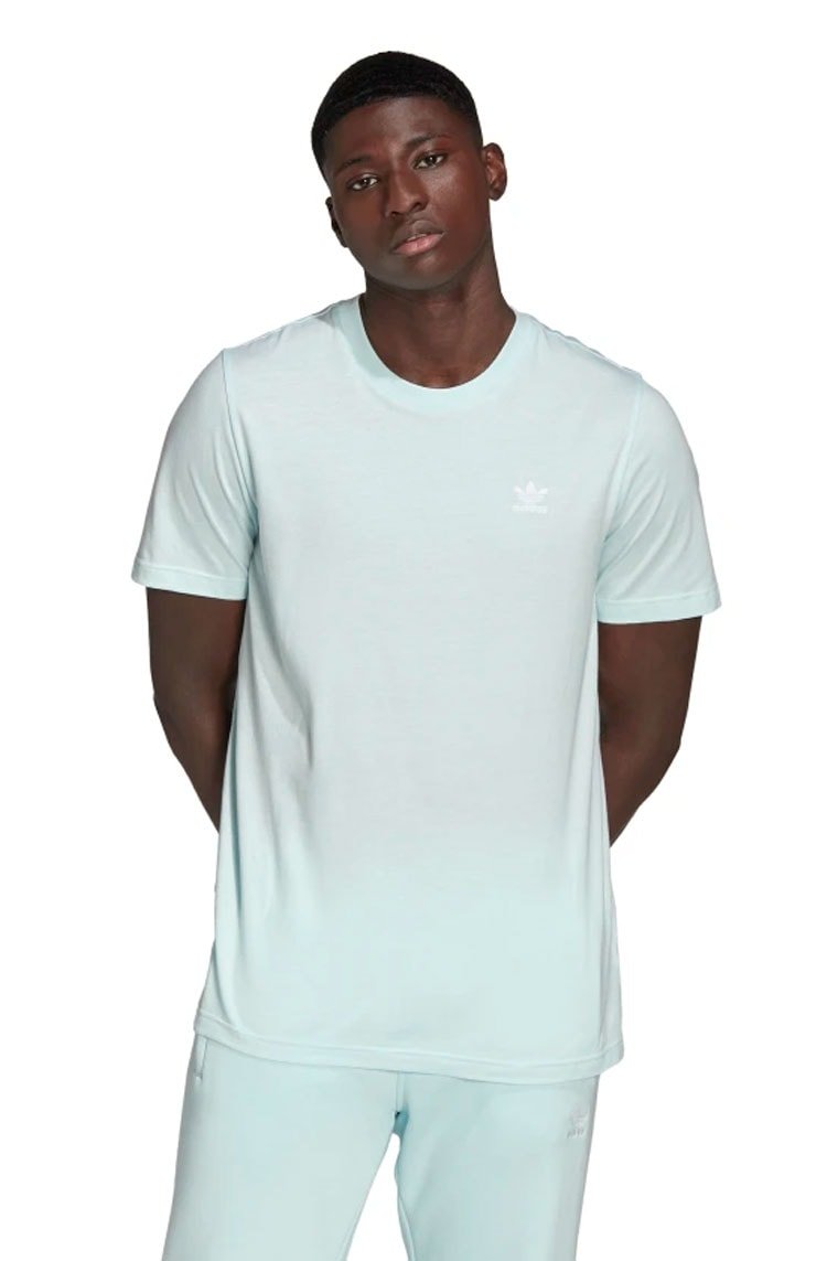 Camiseta Adidas Adicolor Essentials Trefoil Azul Claro - NewSkull