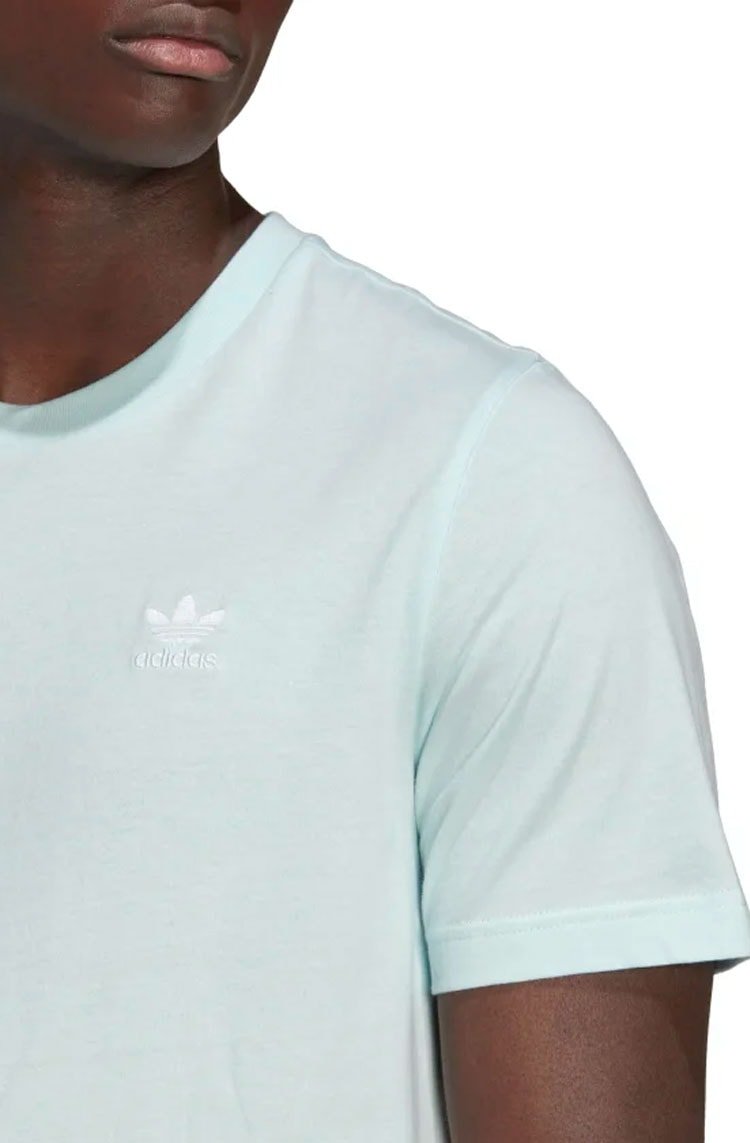 Camiseta Adidas Adicolor Essentials Trefoil Azul Claro - NewSkull