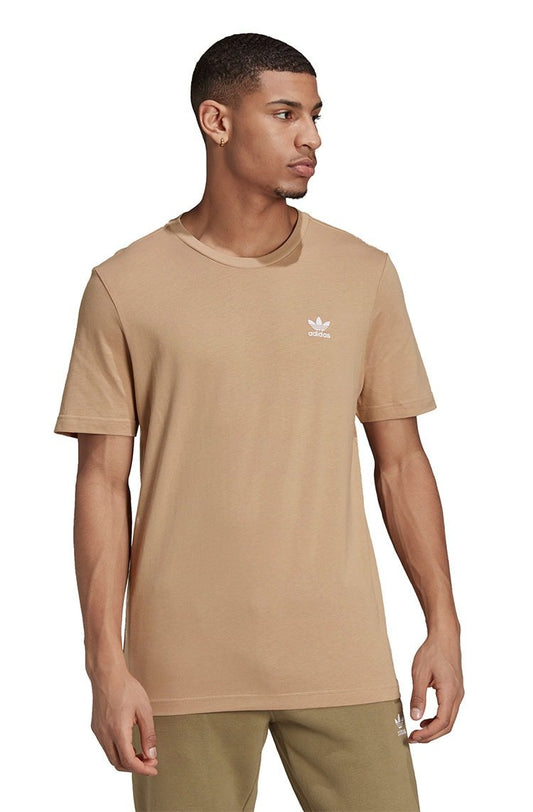 Camiseta Adidas Adicolor Essentials Trefoil Bege/Branca - NewSkull
