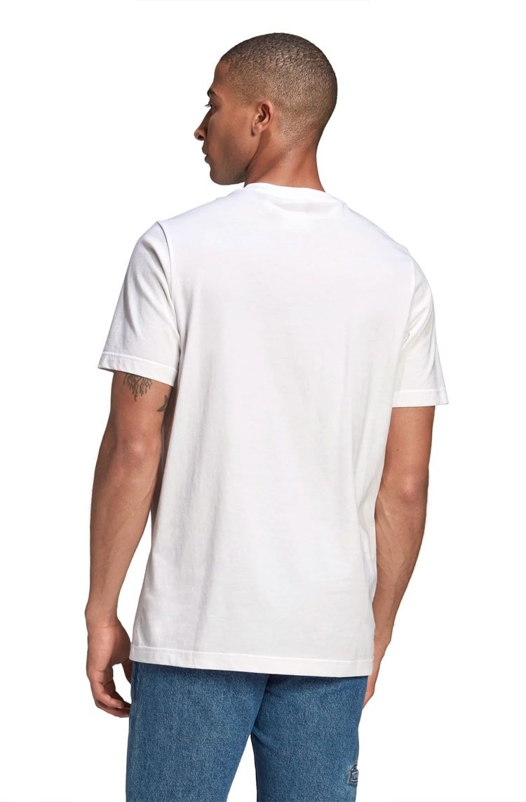 Camiseta Adidas Adicolor Essentials Trefoil Branca - NewSkull