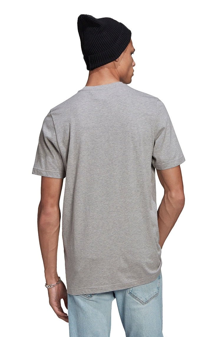 Camiseta Adidas Adicolor Essentials Trefoil Cinza/Branca - NewSkull