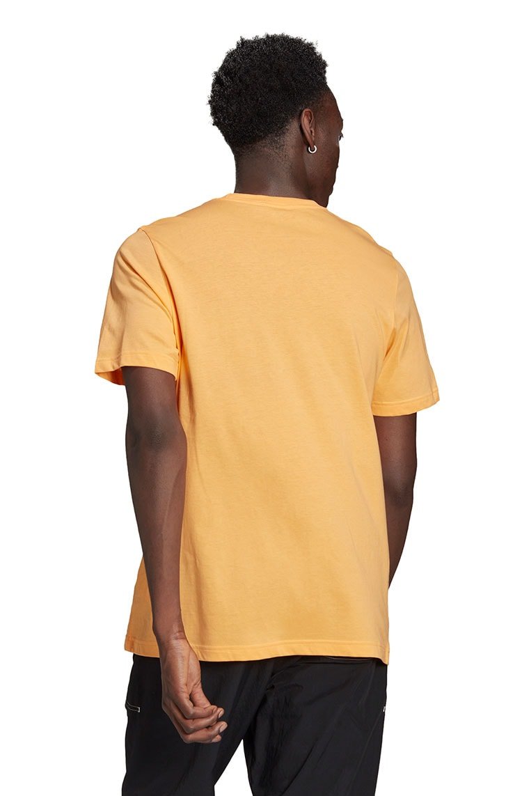 Camiseta Adidas Adicolor Essentials Trefoil Laranja/Lilas - NewSkull