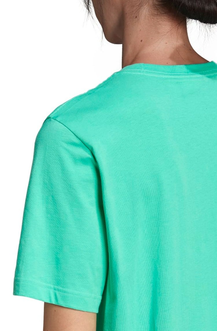 Camiseta Adidas Adicolor Essentials Trefoil Verde/Branco - NewSkull