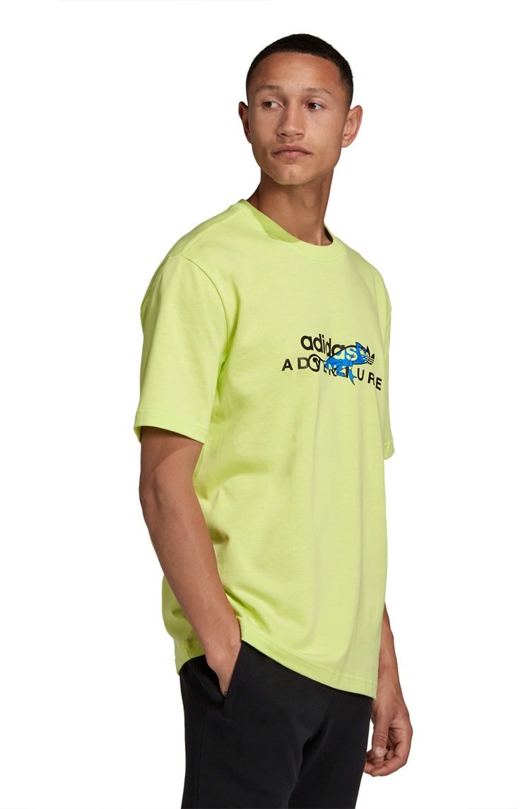 Camiseta Adidas Adventure Big Logo Verde - NewSkull