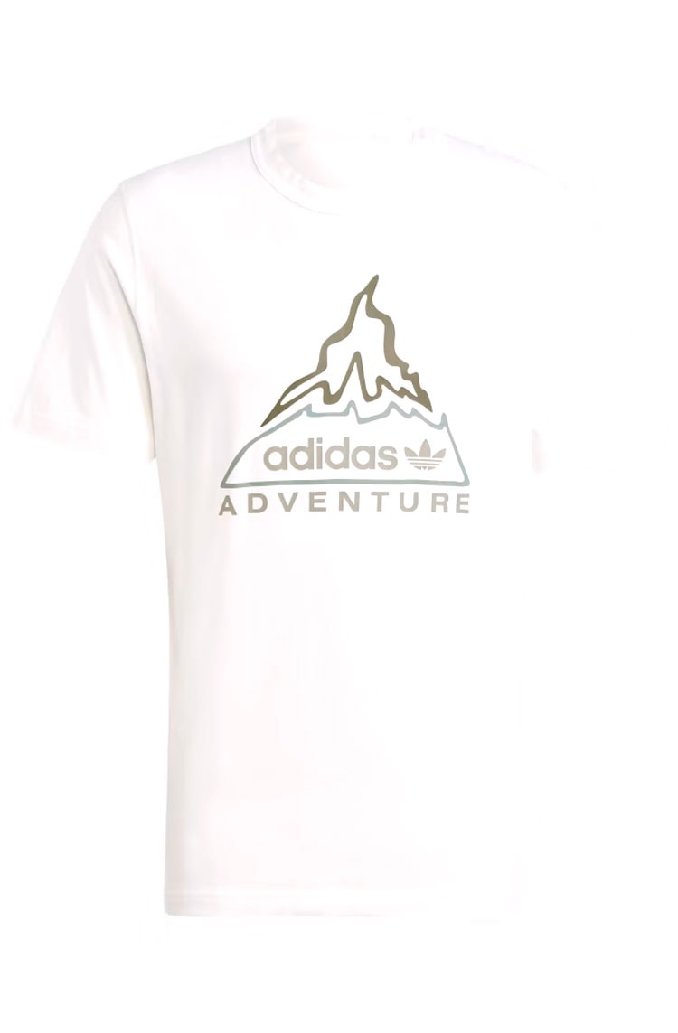 Camiseta Adidas Adventure Graphics Branco - NewSkull