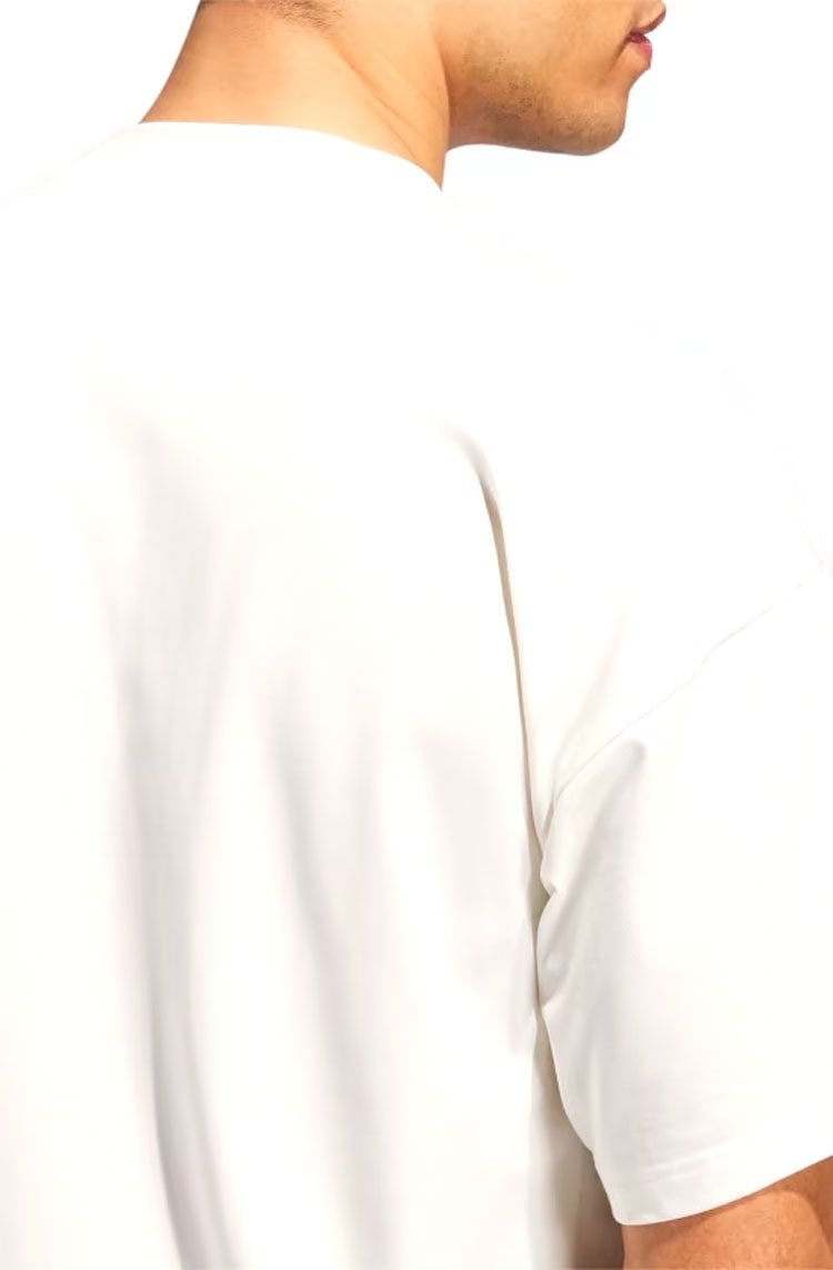 Camiseta Adidas Basketball Select Off White - NewSkull