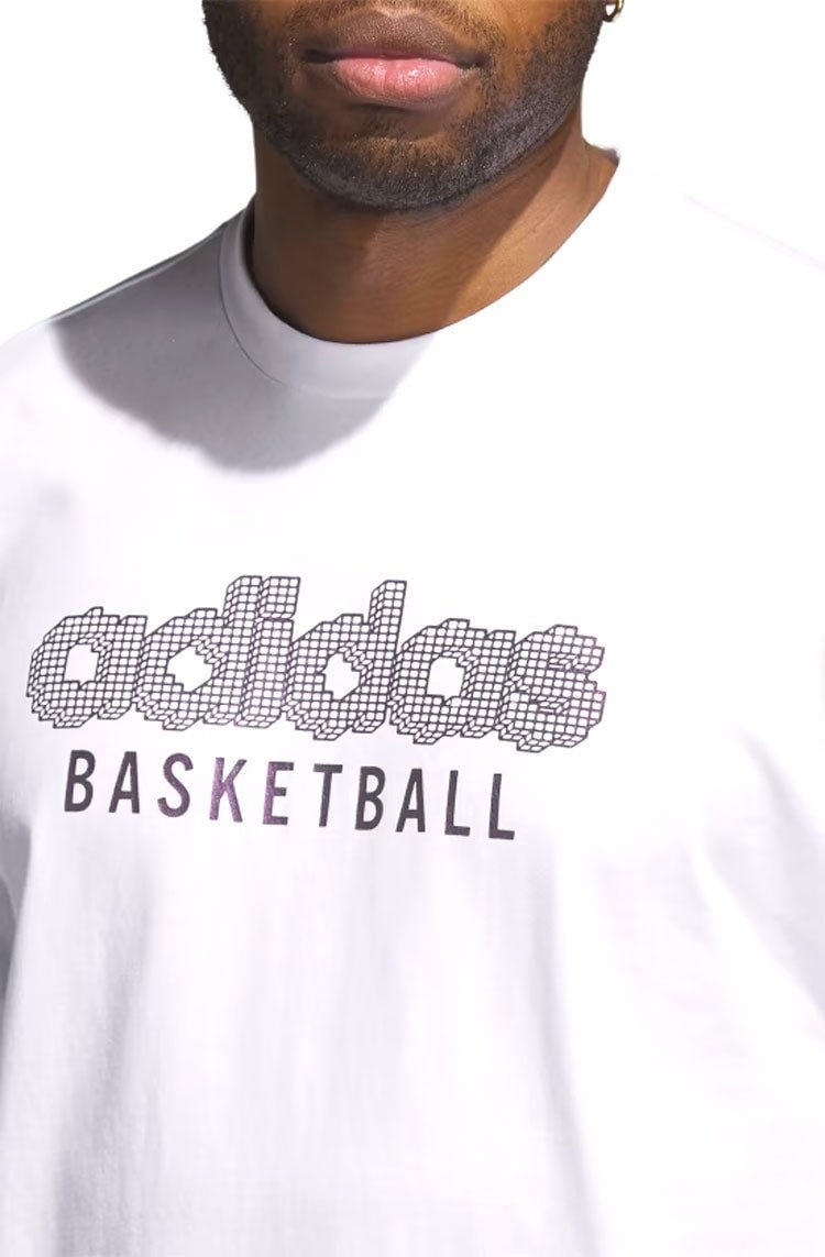 Camiseta Adidas Basquete Metaverse Branco - NewSkull