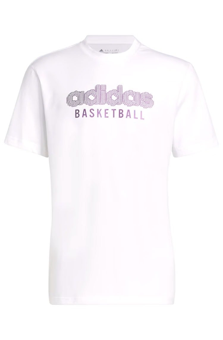 Camiseta Adidas Basquete Metaverse Branco - NewSkull
