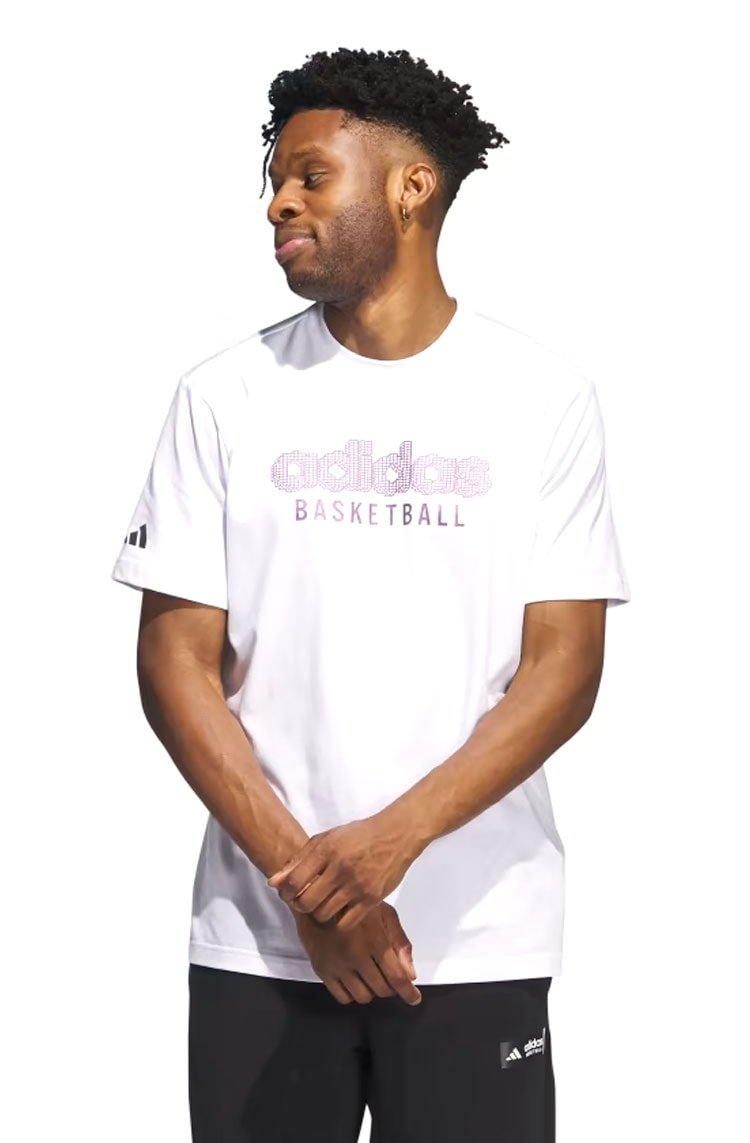 Camiseta Adidas Basquete Metaverse Branco - NewSkull