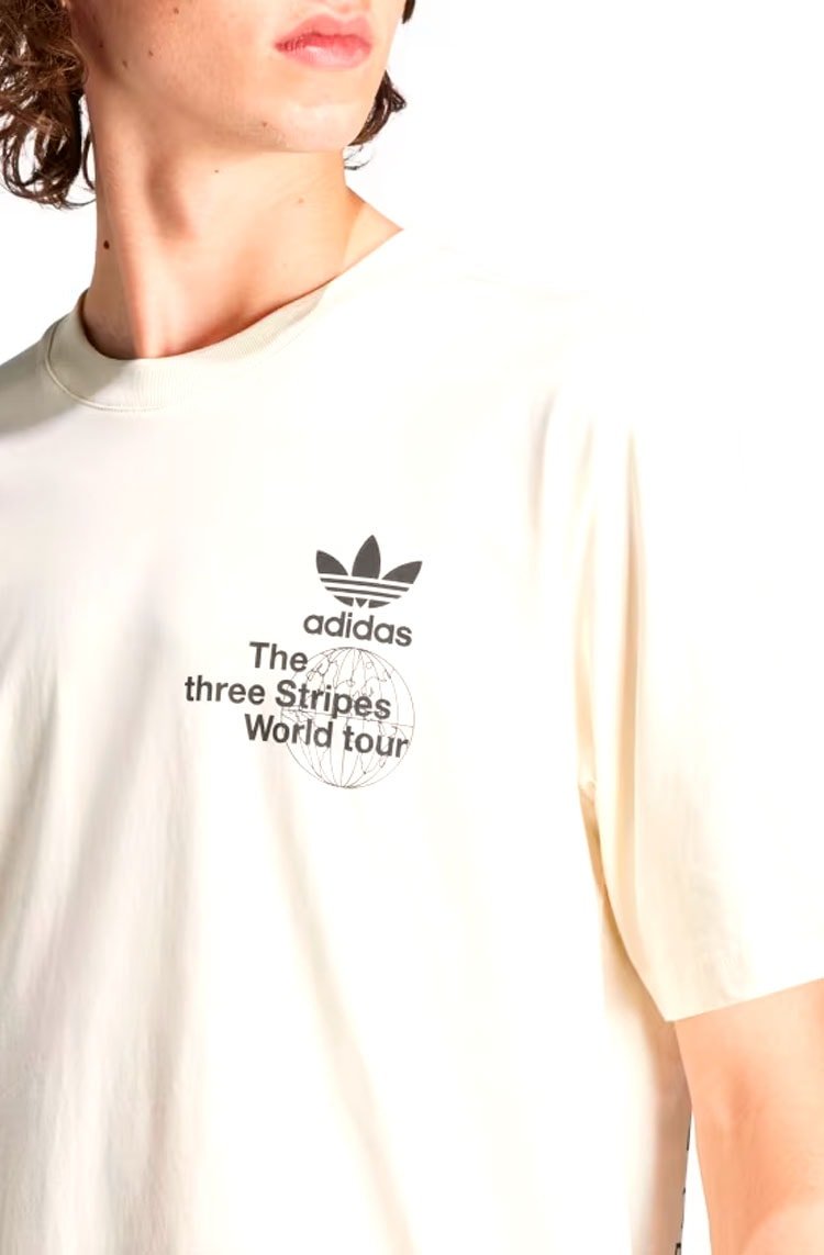 Camiseta Adidas BT SS 2 Creme - NewSkull
