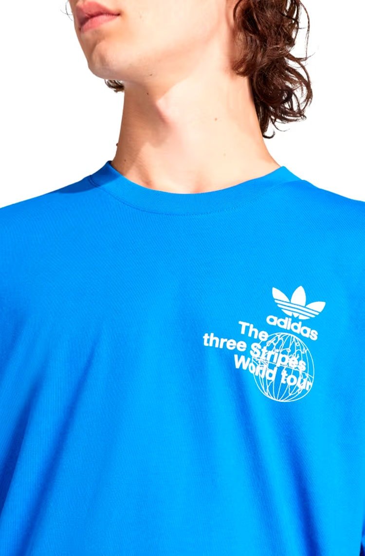 Camiseta Adidas BT SS2 Azul - NewSkull