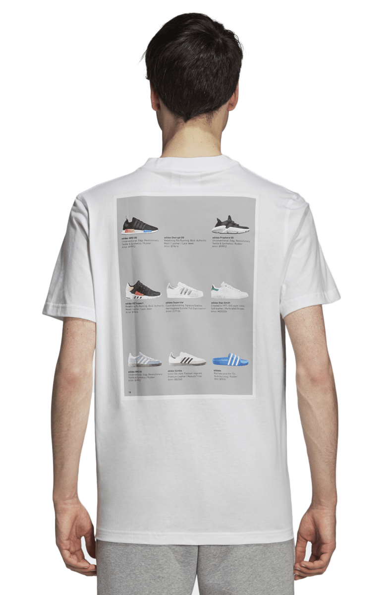 Camiseta Adidas Catalog Archive SS Branca - NewSkull