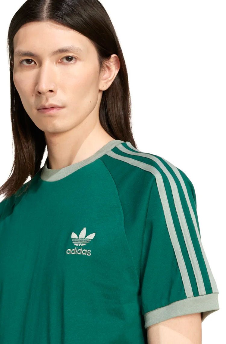 Camiseta Adidas Classics Adicolor 3 - stripes Verde/Verde - NewSkull