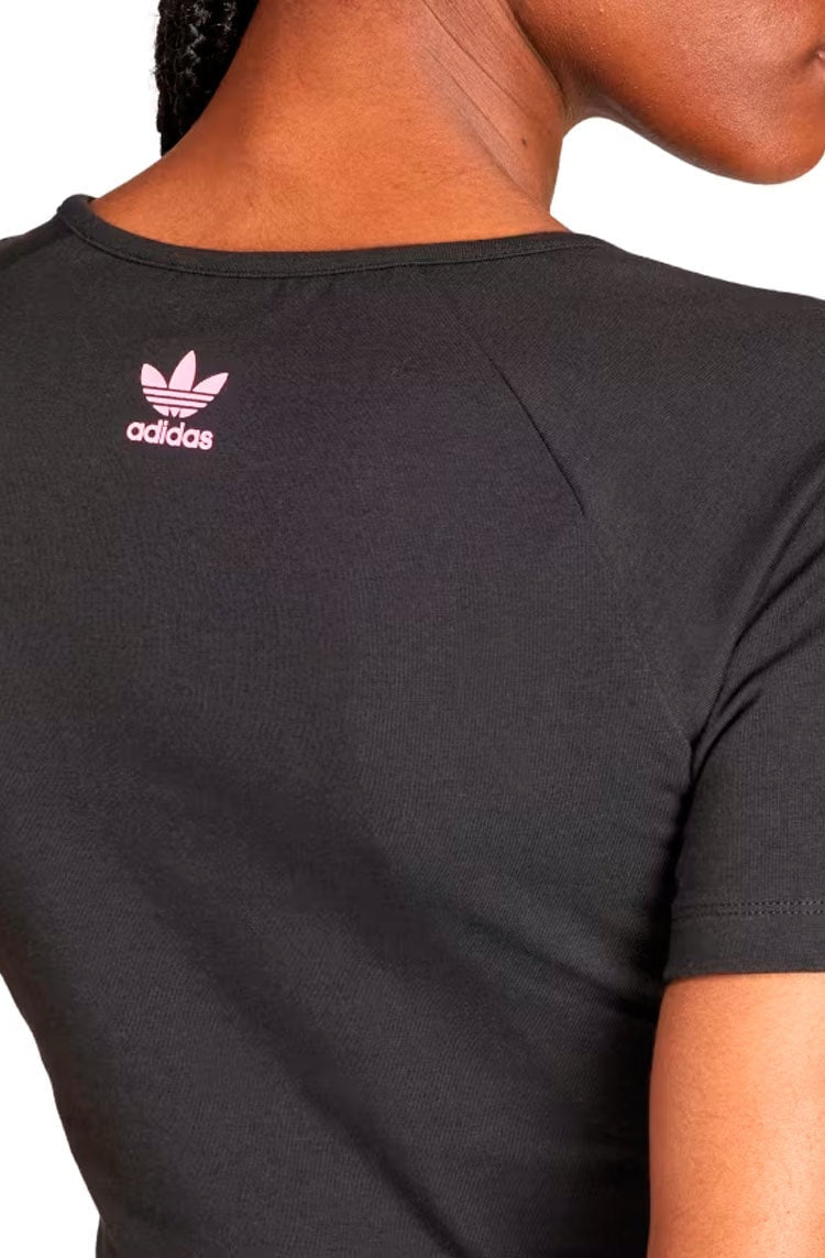 Camiseta Adidas Cropped Graphic Baby Preto - NewSkull