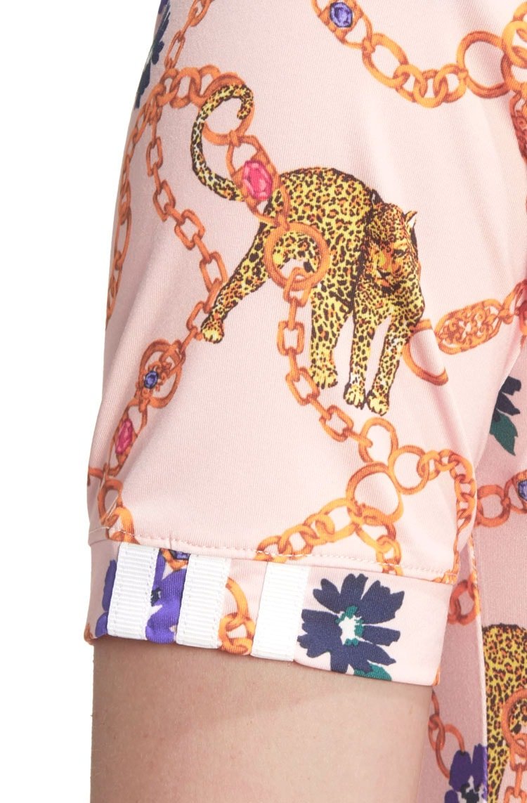 Camiseta ADIDAS Cropped Her Studio London Rosa - NewSkull