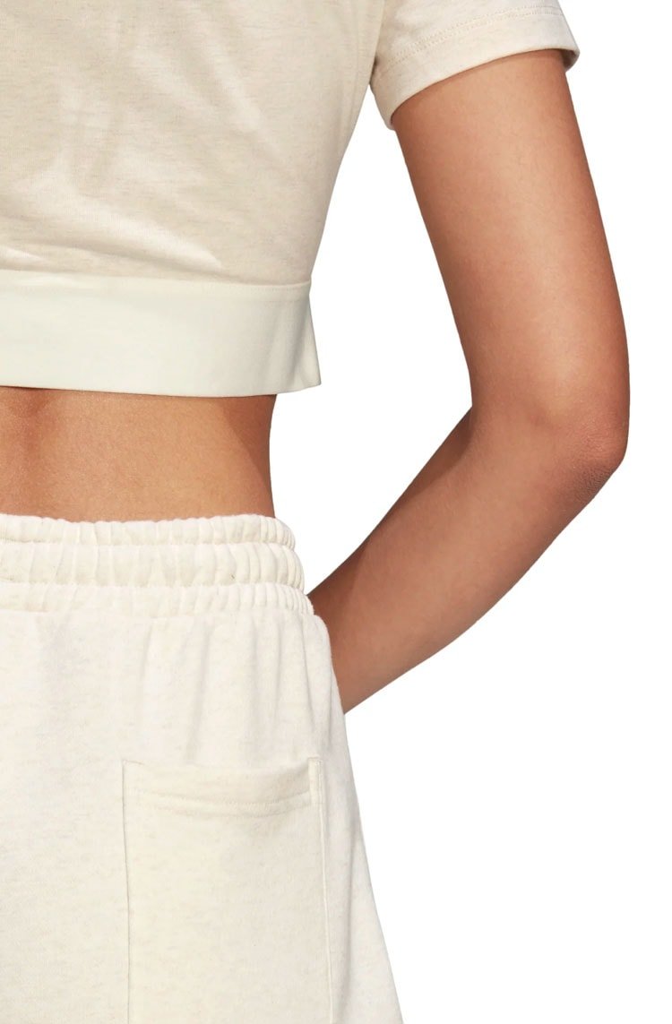 Camiseta Adidas Cropped R.Y.V Feminina Branca - NewSkull