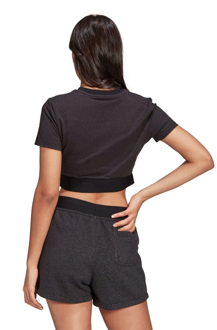 Camiseta Adidas Cropped R.Y.V Feminina Preta - NewSkull