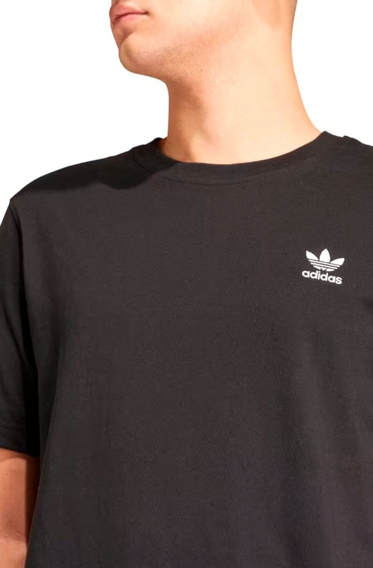 Camiseta Adidas Essentials Trefoil Preto - NewSkull