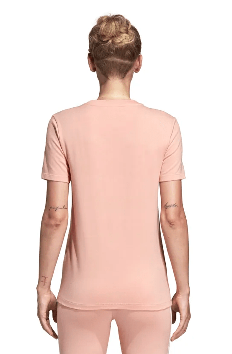 CAMISETA ADIDAS FEMININA TREFOIL ROSA - NewSkull