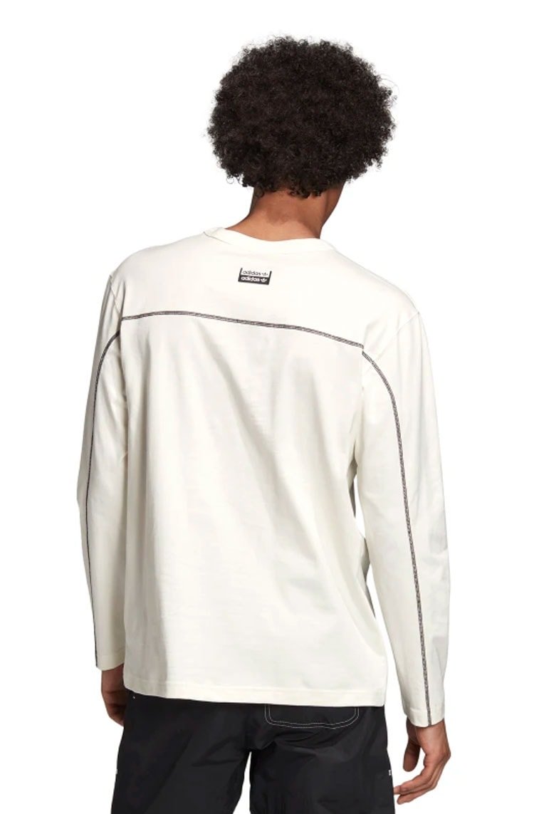 Camiseta ADIDAS Manga Longa R.Y.V. Branca - NewSkull