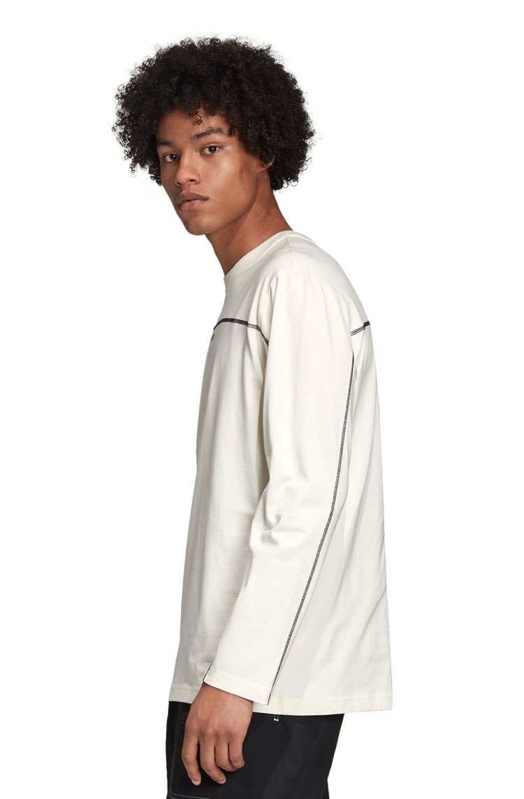 Camiseta ADIDAS Manga Longa R.Y.V. Branca - NewSkull