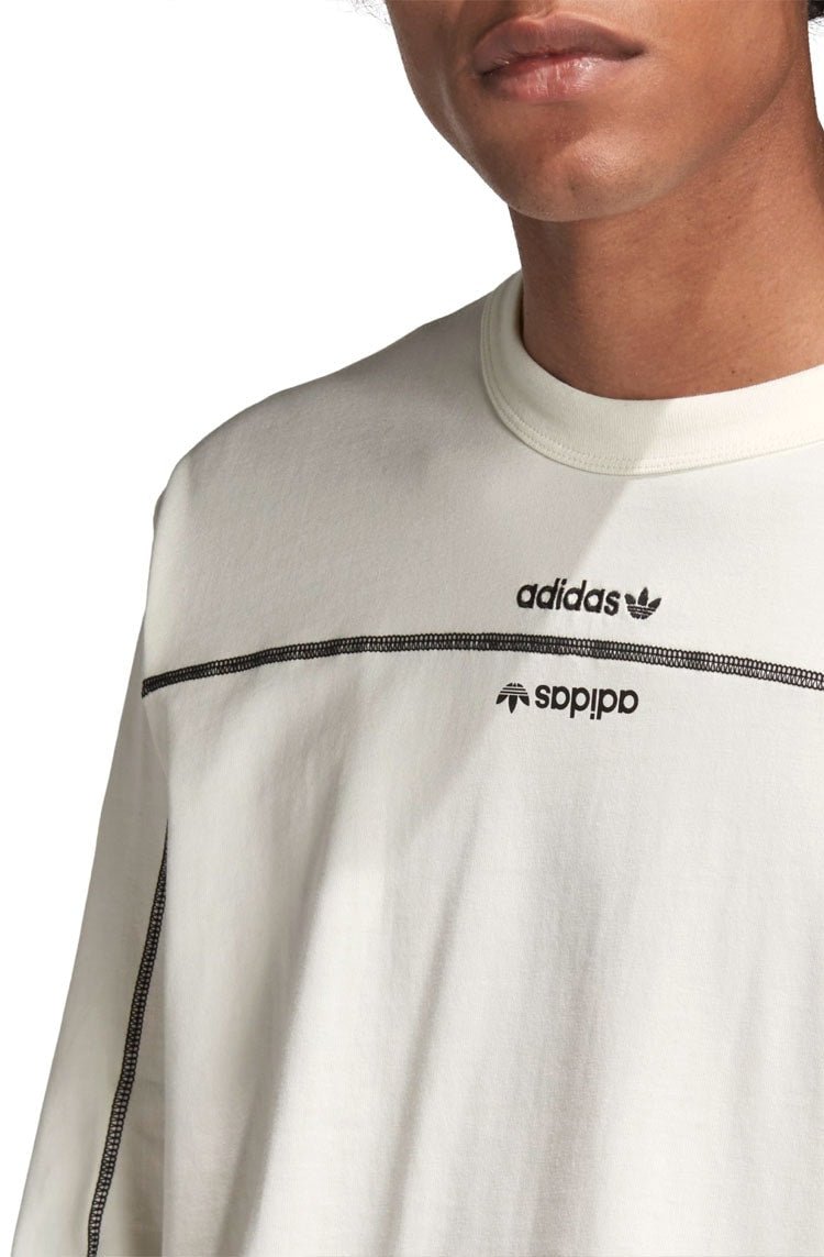 Camiseta ADIDAS Manga Longa R.Y.V. Branca - NewSkull