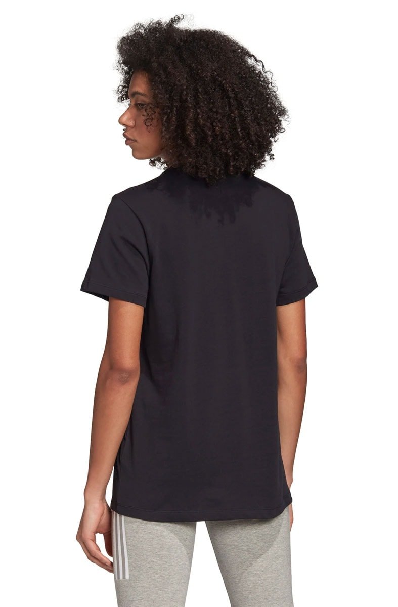 Camiseta ADIDAS Mini Trefoil Feminina Preto/Branco - NewSkull