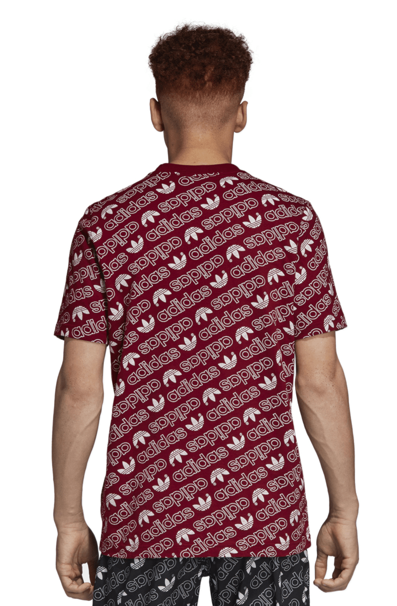 CAMISETA ADIDAS MONOGRAM BORDO - NewSkull