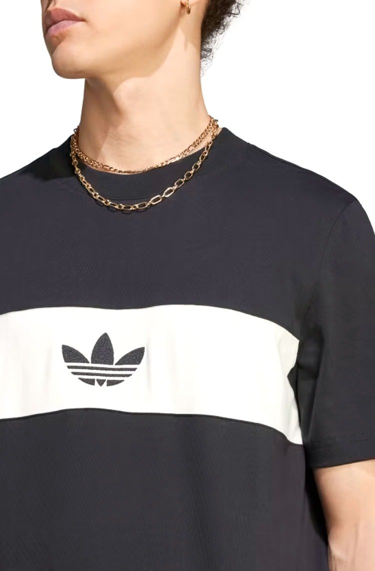 Camiseta Adidas NY Cutline Preto/Branco - NewSkull
