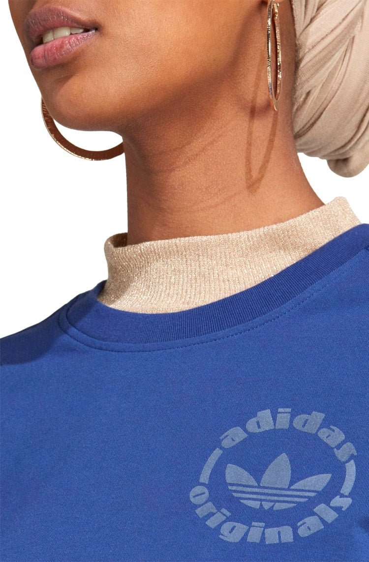 Camiseta Adidas Originals Graphic Azul - NewSkull