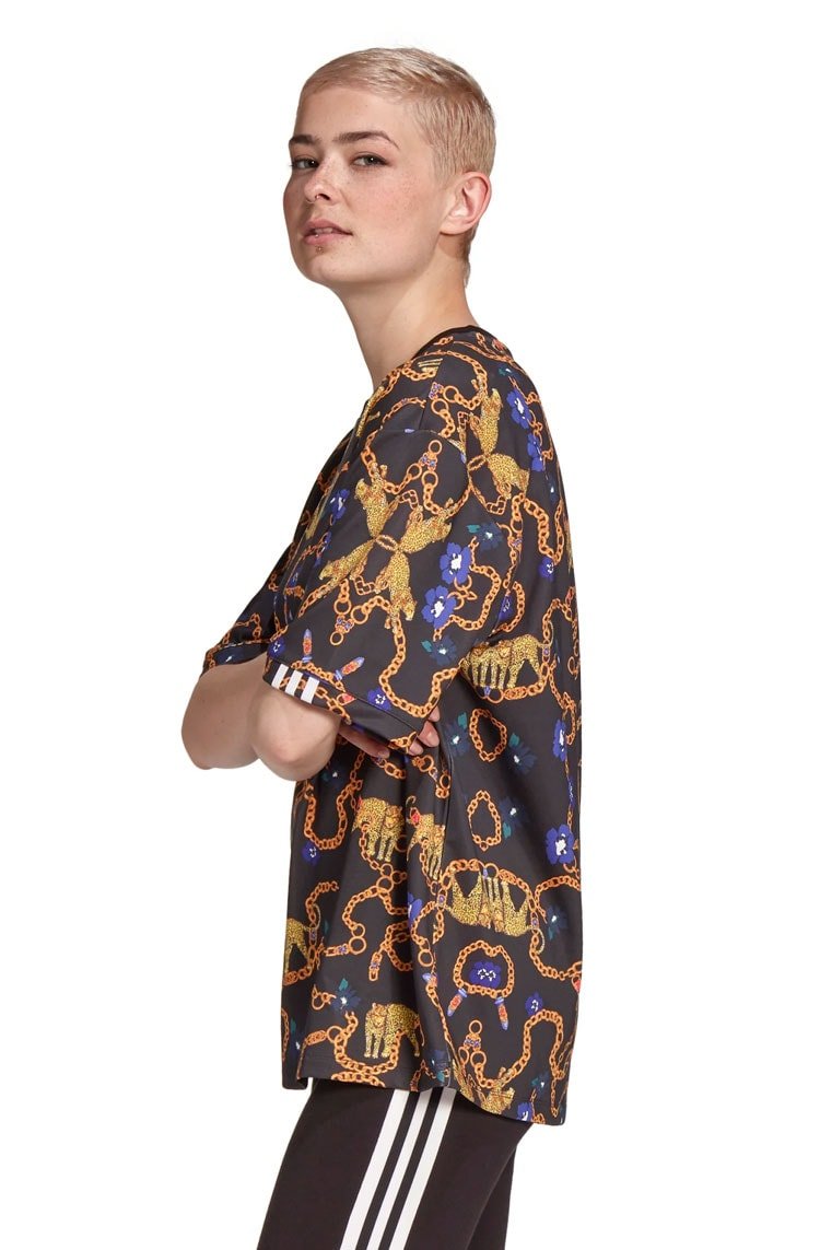 Camiseta Adidas Oversized Her Studio London Preta - NewSkull