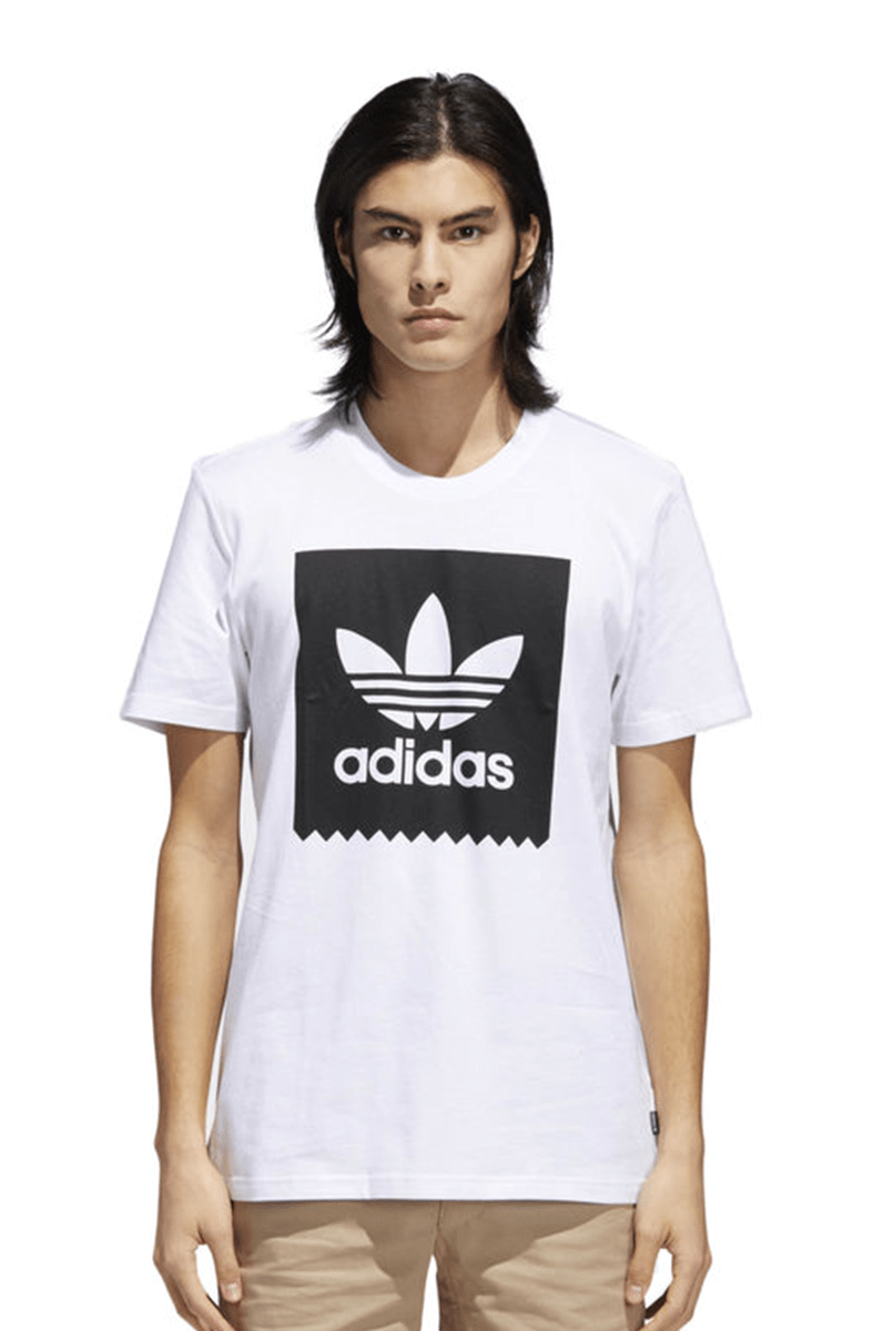 Camiseta Adidas Solid Blackbird Branca - NewSkull