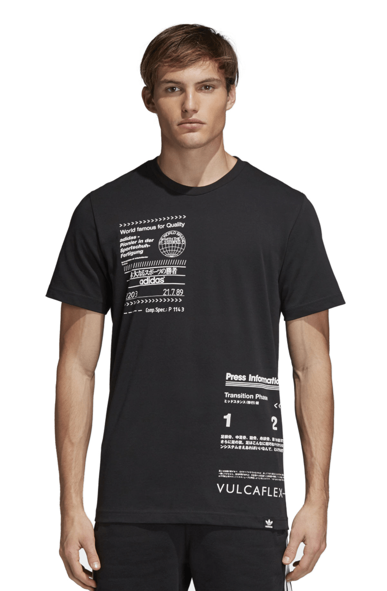 Camiseta Adidas Sophisti Preta - NewSkull