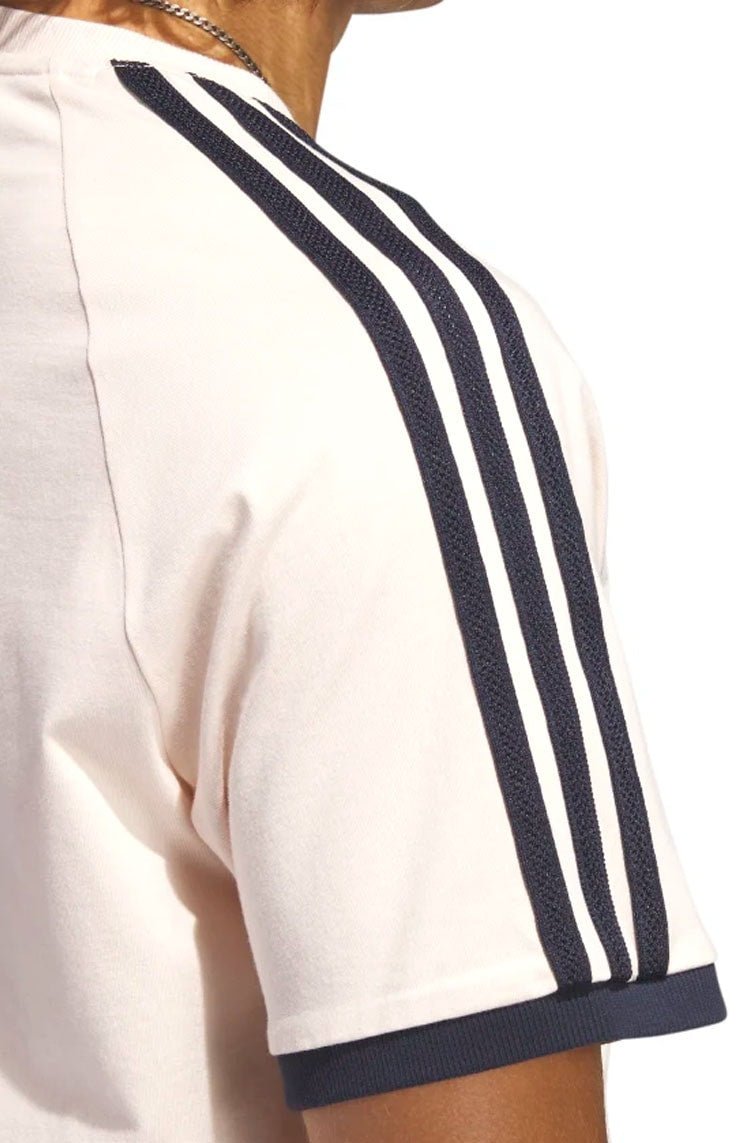 Camiseta Adidas SST 3 - Stripes Rosa/Azul Marinho - NewSkull