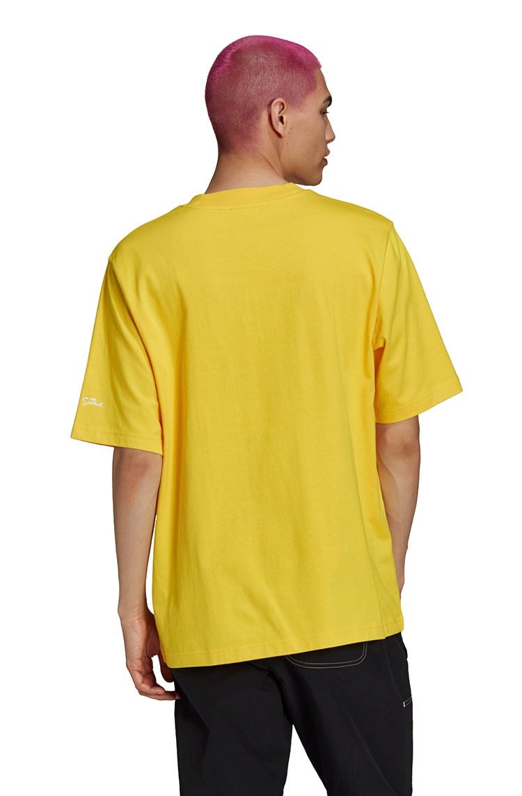 Camiseta Adidas The Simpsons Donut Amarela/Azul - NewSkull
