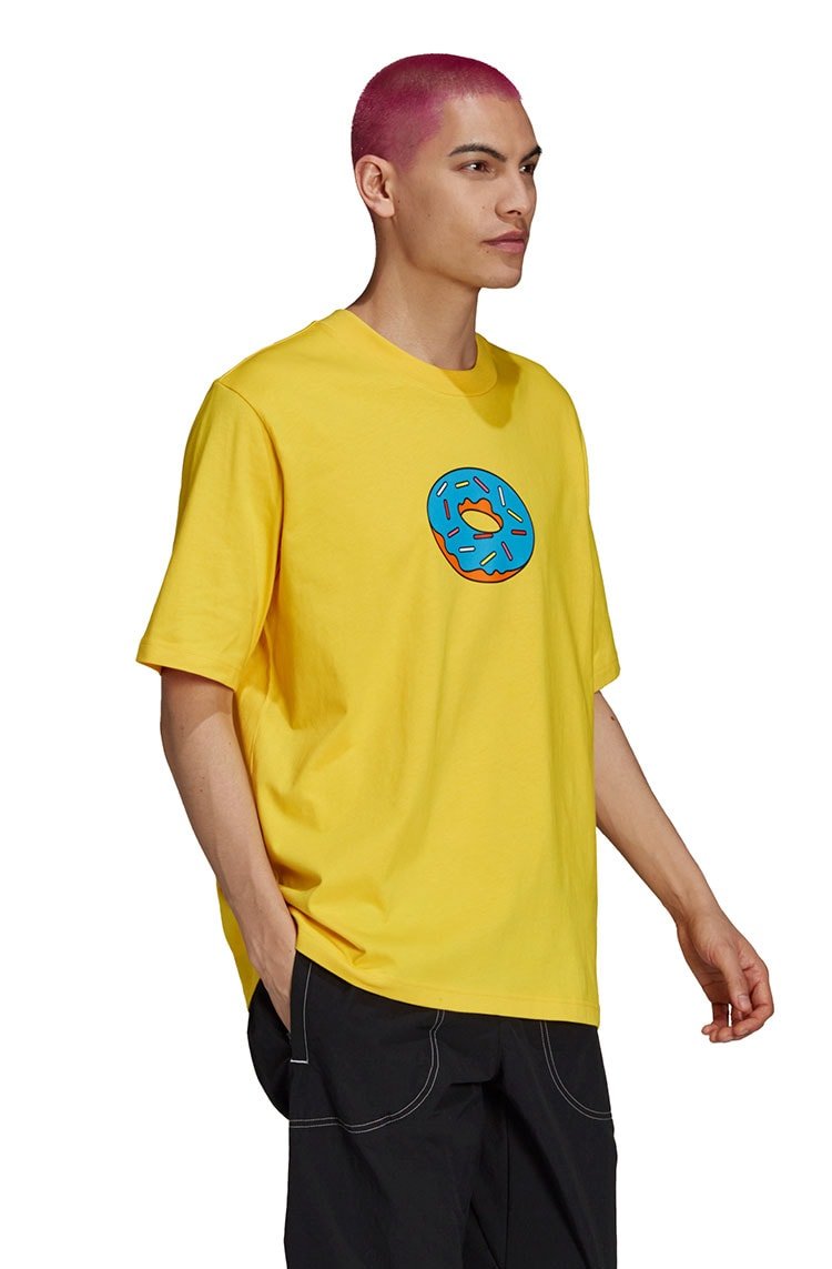 Camiseta Adidas The Simpsons Donut Amarela/Azul - NewSkull