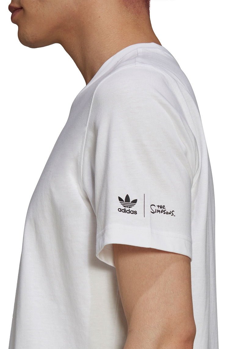 Camiseta Adidas The Simpsons Krusty Burger Branca/Verde - NewSkull