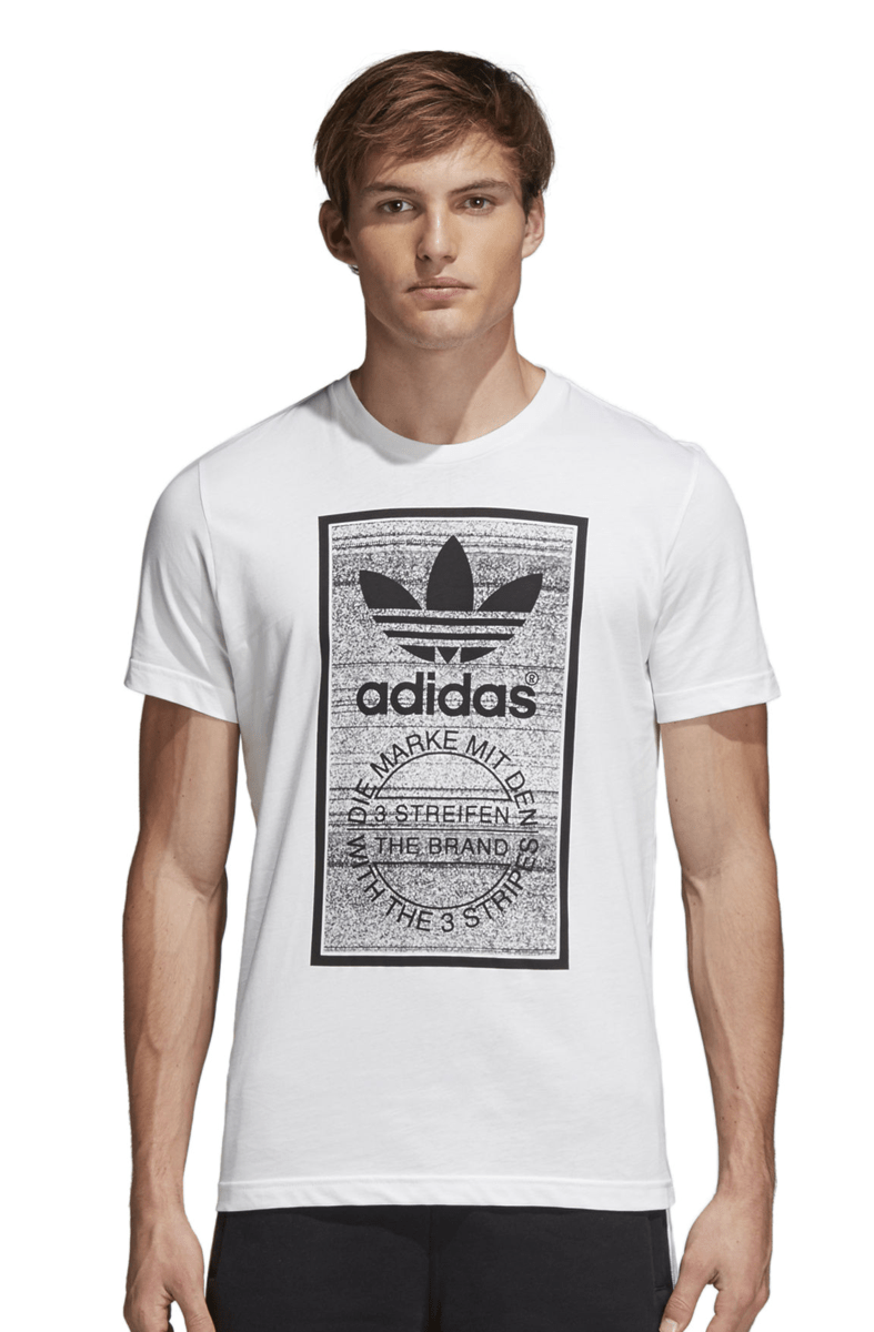 Camiseta Adidas Traction Tongue in Action Branca - NewSkull