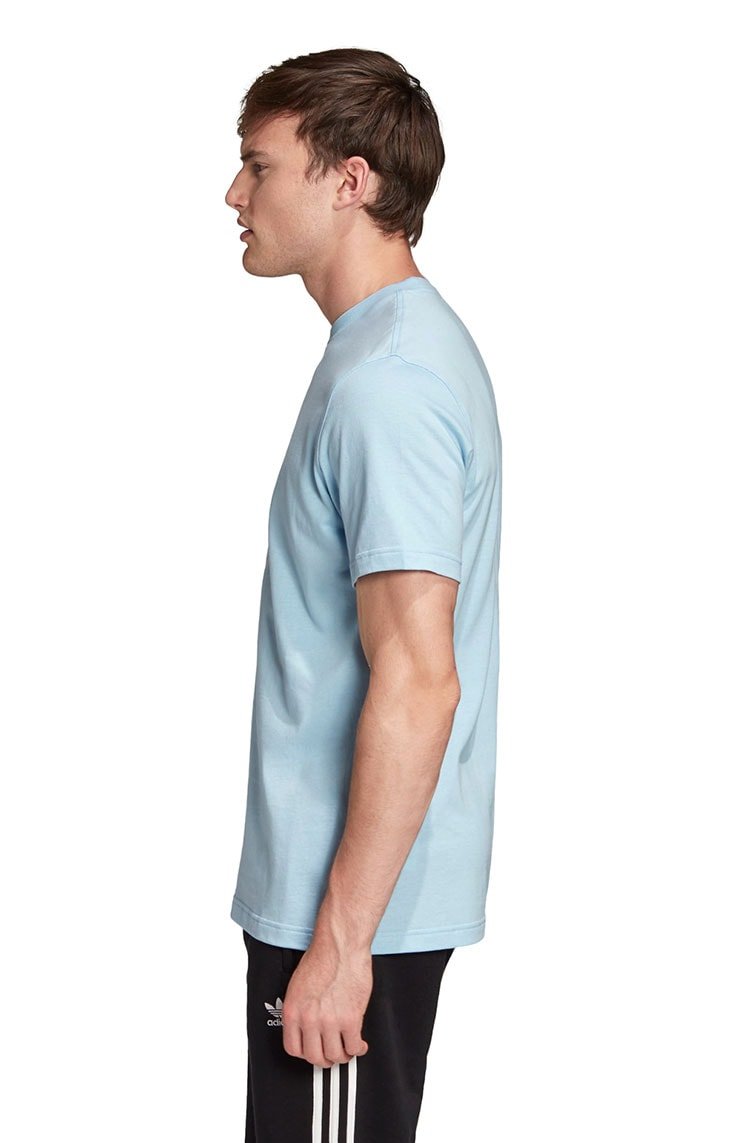 Camiseta Adidas Trefoil Azul/Ceu - NewSkull