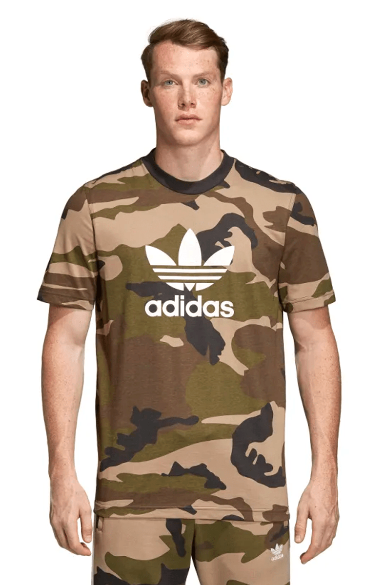 CAMISETA ADIDAS TREFOIL CAMUFLADA - NewSkull