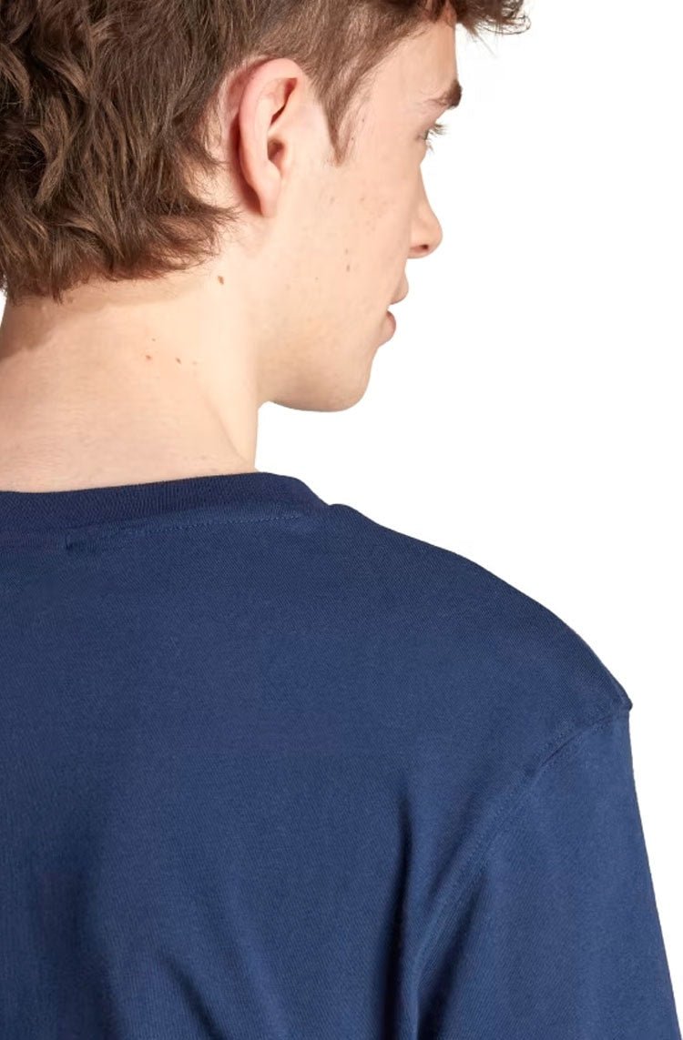 Camiseta Adidas Trefoil Essentials Azul Marinho - NewSkull