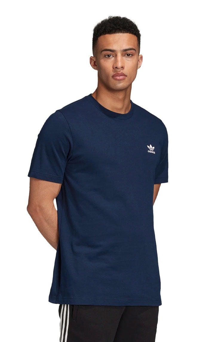 Camiseta Adidas Trefoil Essentials Azul/Marinho - NewSkull