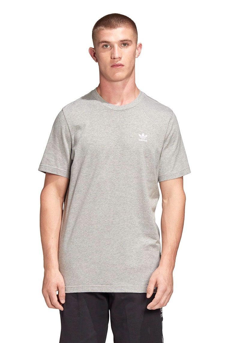 Camiseta ADIDAS Trefoil Essentials Cinza - NewSkull