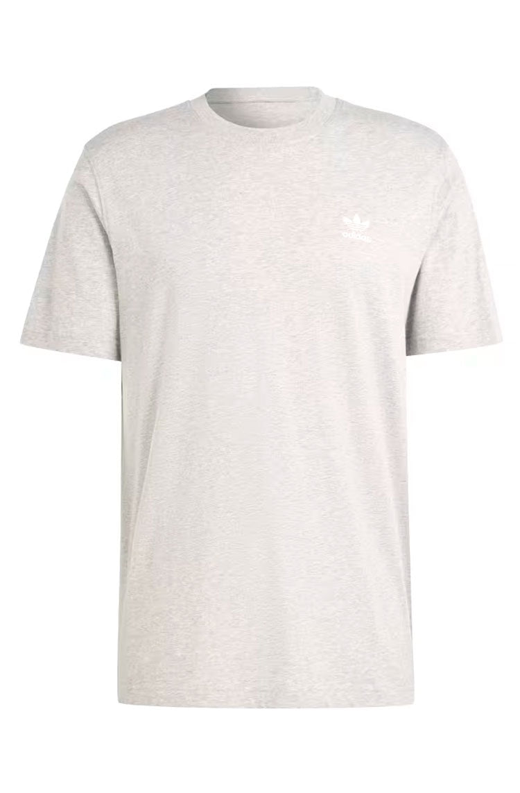 Camiseta Adidas Trefoil Essentials Cinza Claro - NewSkull