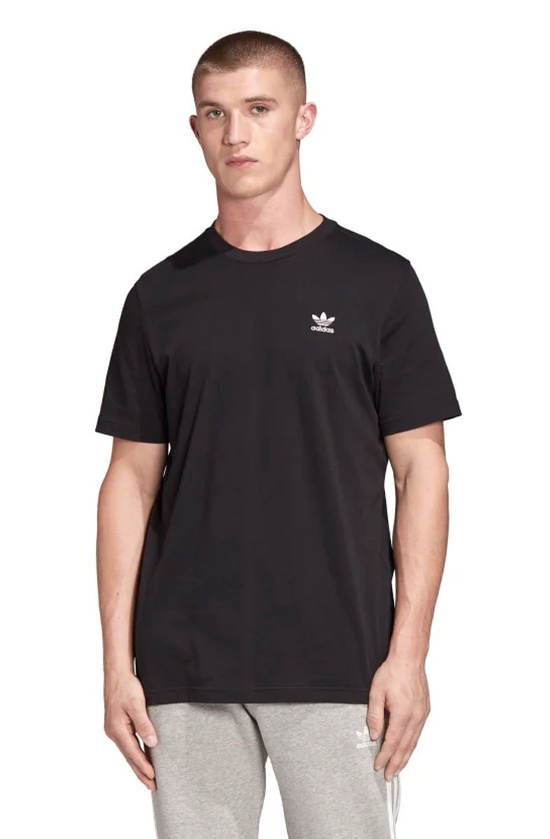Camiseta ADIDAS Trefoil Essentials Preta/Preta - NewSkull